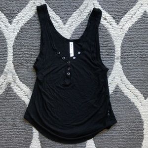 Black RVCA tank top